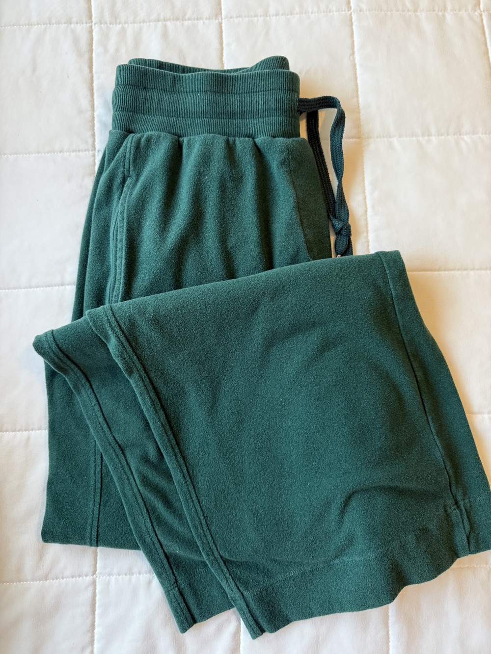 Sweaty Betty Fleece Joggers Forest Green Size 6